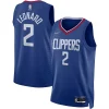 Kawhi Leonard LA Clippers Nike 2021/22 Diamond Swingman Jersey Splendide Icon Edition Royal