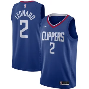 Kawhi Leonard LA Clippers Nike Swingman Jersey Distingué Royal Icon Edition