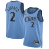 Kawhi Leonard LA Clippers Nike Unisex Moderne 2024/25 Swingman Player Jersey City Edition Light Blue