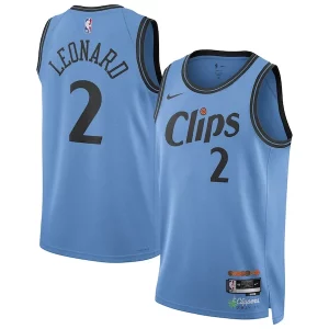 Kawhi Leonard LA Clippers Nike Unisex Moderne 2024/25 Swingman Player Jersey City Edition Light Blue