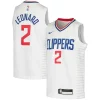 Kawhi Leonard LA Clippers Nike Youth 2020/21 Swingman Jersey Association Edition Gracieux White/Royal