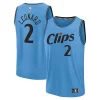 Kawhi Leonard LA Collectible Clippers 2024/25 Fast Break Player Jersey City Edition Light Blue