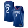 Kawhi Leonard LA Personalisable Clippers Nike Youth Swingman Jersey Icon Edition Royal