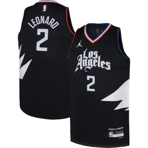 Kawhi Leonard Luxueux LA Clippers Jordan Brand Youth Swingman Jersey Statement Edition Black