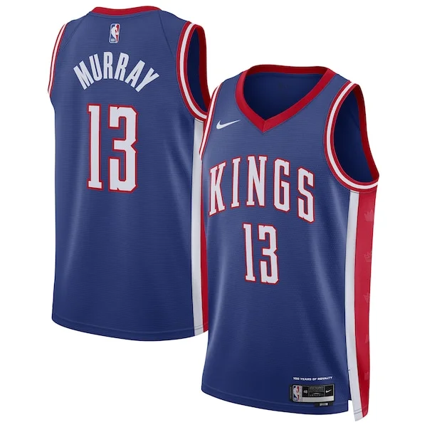 Keegan Collectible Murray Sacramento Kings Nike Unisex 2024/25 Swingman Player Jersey City Edition Blue