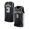 Keldon Notable Johnson San Antonio Spurs Nike Unisex Swingman Jersey Association Edition Black