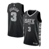 Keldon Johnson San Antonio Confortable Spurs Jordan Brand Unisex Swingman Jersey Statement Edition Black