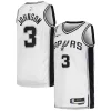 Keldon Johnson San Antonio Spurs Nike Unisex Swingman Jersey Unique Association Edition White