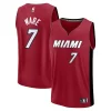 Kel'el Ware Miami Heat Youth Fast Break Player Classique Jersey Statement Edition Red