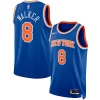 Kemba Walker Exquisite New York Knicks Nike Unisex Swingman Jersey Icon Edition Blue
