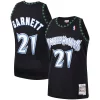 Kevin Classique Garnett Minnesota Timberwolves Hardwood Classics Swingman Jersey Black/White