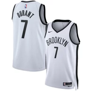 Kevin Durant Brooklyn Élégant Nets Nike Unisex Swingman Jersey Association Edition White/Black