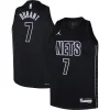 Kevin Durant Brooklyn Nets Jordan Brand Youth Swingman Personalisable Jersey Statement Edition Black