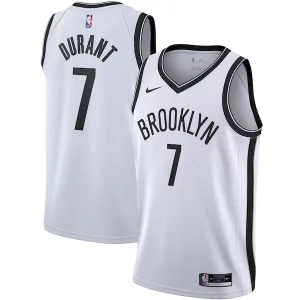 Kevin Durant Brooklyn Nets Nike 2020/21 Swingman Bold Jersey White Association Edition