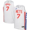 Kevin Durant Brooklyn Nets Nike Youth 2022/23 Unique Swingman Jersey White Classic Edition