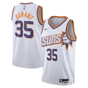 Kevin Durant Luxueux Phoenix Suns Nike Unisex Swingman Jersey Association Edition White/Purple
