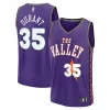 Kevin Durant Phoenix Suns Youth 2024/25 Fast Break Player Jersey City Edition Personalisable Purple