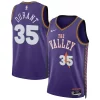 Kevin Durant Phoenix Suns Nike Unisex 2024/25 Swingman Player Jersey City Dashing Edition Purple