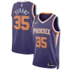 Kevin Durant Phoenix Suns Nike Unisex Swingman Confortable Jersey Icon Edition Purple/White