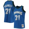 Kevin Garnett Minnesota Timberwolves 2003/04 Haut de gamme Hardwood Classics NBA 75th Anniversary Diamond Swingman Jersey Blue