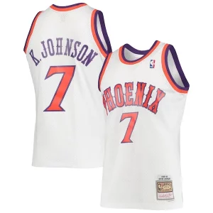 Kevin Splendide Johnson Phoenix Suns 1988/89 Hardwood Classics Swingman Jersey White