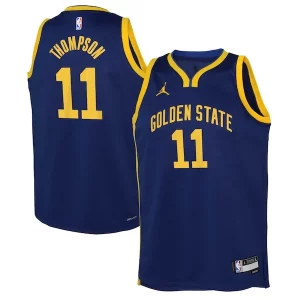 Klay Thompson Golden Sophistiqué State Warriors Jordan Brand Youth Swingman Jersey Statement Edition Blue