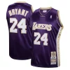 Kobe Bryant Los Angeles Lakers Hall Élégant of Fame Class of 2020 #24 Authentic Hardwood Classics Jersey Purple/Gold