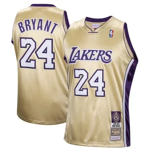 Kobe Bryant Los Exceptionnel Angeles Lakers Hall of Fame Class of 2020 #24 Authentic Hardwood Classics Jersey Gold