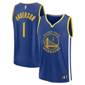 Kyle Anderson Golden State Warriors Fast Break Replica Player Jersey Captivant Icon Edition Royal