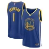 Kyle Anderson Golden State Warriors Youth Fast Prime Break Replica Player Jersey Icon Edition Royal