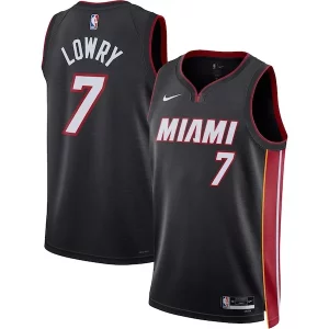 Kyle Lowry Miami Heat Nike Unisex Swingman Jersey Icon Edition Black Incontournable