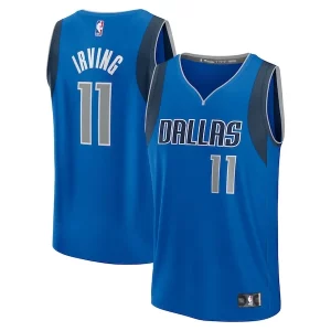 Kyrie Irving Dallas Mavericks Fast Distingué Break Replica Player Jersey Icon Edition Blue