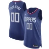 LA Classique Clippers Nike 2020/21 Authentic Custom Jersey Blue Icon Edition