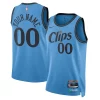 LA Clippers Admirable Nike Unisex 2024/25 Custom Swingman Jersey City Edition Light Blue