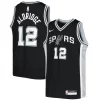 LaMarcus Aldridge San Antonio Spurs Nike Youth Swingman Éclatant Jersey Icon Edition Black