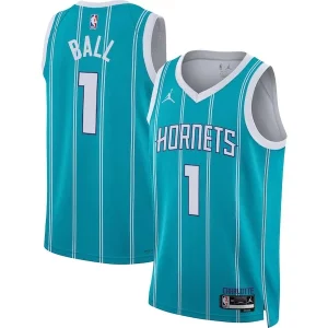 LaMelo Ball Charlotte Hornets Jordan Brand Unisex Captivant Swingman Jersey Icon Edition Teal/White