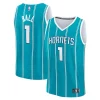 LaMelo Ball Charming Charlotte Hornets Fast Break Replica Player Jersey Icon Edition Teal