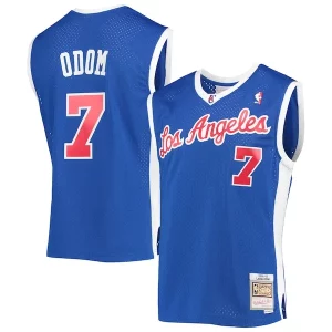 Lamar Odom LA Clippers 2001/02 Hardwood Classics Exclusif Swingman Jersey Royal