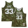 Larry Bird Boston Bold Celtics Hardwood Classics 1985/86 Ghost Green Swingman Jersey Camo
