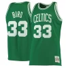 Larry Bird Boston Celtics Hardwood Classics Swingman Jersey Kelly Green/White Charming