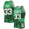 Larry Charming Bird Boston Celtics Hardwood Classics 1985/86 Hyper Hoops Swingman Jersey Kelly Green