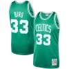 Larry Tendance Bird Boston Celtics 1985/86 Hardwood Classics Authentic Jersey Kelly Green