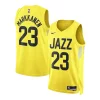 Lauri Markkanen Utah Jazz Nike Unisex Vibrant Swingman Jersey Association Edition Gold