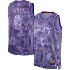 LeBron James Los Angeles Lakers Confortable Nike Unisex Select Series Swingman Jersey Purple