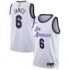 LeBron James Los Angeles Lakers Nike Unisex Prime 2022/23 Swingman Jersey City Edition White