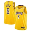 LeBron James Los Angeles Lakers Nike Youth Swingman Jersey Icon Edition Charming Gold