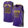 Los Angeles Commémoratif Lakers Jordan Brand Unisex 2022/23 Swingman Custom Jersey Statement Edition Purple