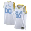Los Commémoratif Angeles Lakers Nike Unisex 2022/23 Custom Swingman Jersey Classic Edition White