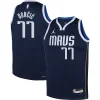 Luka Doncic Commémoratif Dallas Mavericks Jordan Brand Youth Swingman Jersey Statement Edition Navy