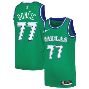 Luka Dončić Dallas Haut de gamme Mavericks Nike Swingman Player Jersey Classic Edition Green